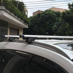 雨中天 汽车行李框 改装专用车顶行李架行李箱 越野SUV汽车用品载货车顶筐拉货架框配件装饰 专车专用带锁横杆(原车行李架贴顶款使用) 起亚智跑KXCROSS狮跑KX7瑞虎5x