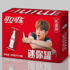 可口可乐 Coca-Cola 200ml*18礼品箱