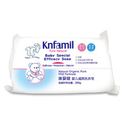 康婴健（Knfamil）婴儿洗衣皂bb皂200g 新生儿尿布皂宝宝去渍皂