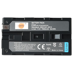 蒂森特(dste)索尼 NP-F950 F970 F990 适用 VX2100E HXR-NX3 DSR-PD150P DSR-PD190P 摄像机高容电池 备电