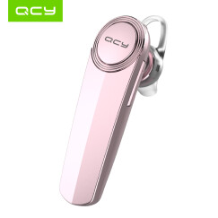 QCY Q8 单耳版 商务 蓝牙耳机 蓝牙4.1 耳机/耳麦 支持双声道 耳挂式 通用 无线耳机 玫瑰金