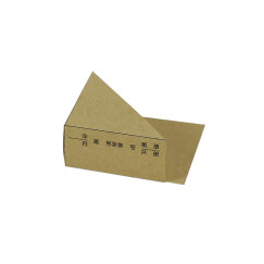 Kingdee 金蝶凭证包角纸 凭证封面包角RM-BJB 通用牛皮纸封面包角纸100个/包