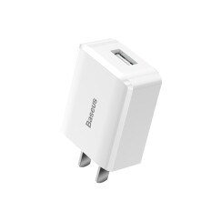倍思（Baseus）快充2A充电头 旅行充电器/充电头 白色 适用于iPhoneX/8/7P/6/6P/6/SE三星/华为/小米/HTC