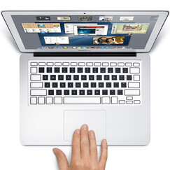 倍晶 mac苹果macbook笔记本air电脑pro13.3键盘保护13贴12彩色15膜新Pro16 透光升级版神秘黑 12英寸/新款Pro13不带Touch Bar