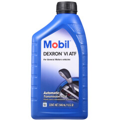 美孚(Mobil) 自动变速箱油 DEXRON-VI ATF 1Qt 946ml/桶 美国进口 