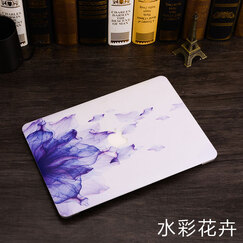 倍晶 macbookair/pro保护壳13.3英寸苹果13电脑pro15.4外壳mac 12保护套 水彩花卉+透明防尘塞 老款Pro Retina13.3英寸(A1502)