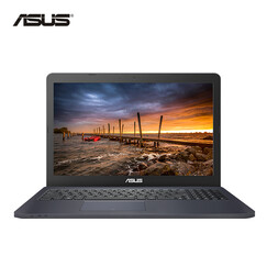 华硕(ASUS) 超薄笔记本电脑轻薄便携A555BP9410固态独显手提办公电脑 15.6英寸 黑色 独显2G A9-9410 4G内存+120G固态+500G硬盘定制
