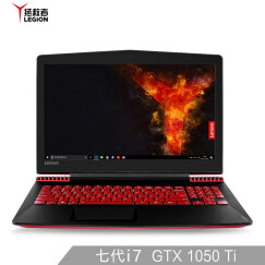 联想(Lenovo)拯救者R720 15.6英寸大屏游戏笔记本电脑(i7-7700HQ 8G 1T+128G SSD GTX1050Ti 4G IPS 红)