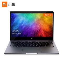 小米(MI)Air 13.3英寸全金属超轻薄笔记本电脑(i7-8550U 8G 256G PCIE SSD MX150 2G显存 72%NTSC FHD 预装Office 指纹版)灰