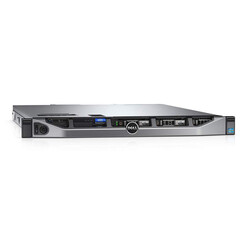 ?戴尔(DELL) 1U机架式R430服务器主机 文件存储数据库虚拟化 1颗至强E5-2630v4 10核 2.2GHz 128G/1.2T*2 10K/H330