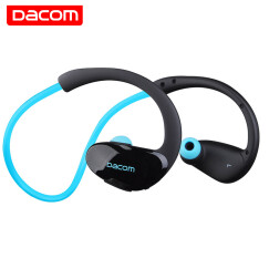 dacom Athlete 运动蓝牙耳机跑步耳机双耳音乐无线入耳头戴式适用于苹果安卓通用版 蓝色