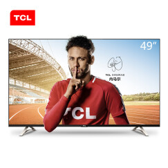 TCL D49A620U 49英寸观影王 4K超高清14核HDR安卓智能液晶电视机（黑色）