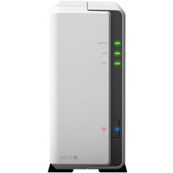 群晖（Synology）DS115j 经典单盘位NAS网络存储服务器 （无内置硬盘）