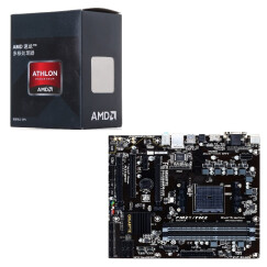 AMD Athlon X4（速龙四核）860K盒装CPU + 技嘉（GIGABYTE）F2A88XM-D3H主板优惠套包