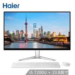 海尔(Haier)Aphro S8C-B975M 23.8英寸 一体机台式电脑(I5-7200U 16G 1TB GT940M 2G独显 WIFI 正版Win10)
