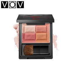 ޱŷޱ£¨VOV£© VOV»¨ÑúëÙÖ¬ ˫ɫ½¥±äÈùºì ×ÔÈ»ÐÞÑÕ ÉÏÉ«²»Ò×ÔÎ ·ÛÑúÁ¢ÌåÈùºì1#