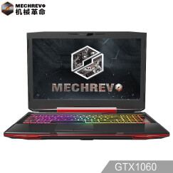 机械革命（MECHREVO）X7Ti-S GTX1060 6G 15.6英寸游戏笔记本电脑 i7-7700HQ 8G 128GSSD+1T 4K  机械键盘