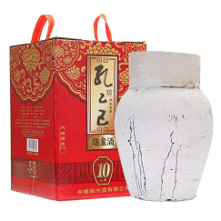 孔乙己 雕皇酒 十年陈 半甜型 中粮出品绍兴黄酒 5L 坛装