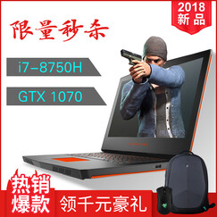外星人笔记本 Alienware 戴尔2018新款17R5 17.3R4英寸高性能游戏笔记本电脑美行 i7 8750 1070 16G 4K眼球【热荐】 1T+256G SSD