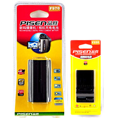 品胜(PISEN) 品胜 索尼 F970 HVR-V1C/TRV2000E/VX2100E FX10 2件套 (F970电池+F550充电器) 套件 另外加购(品胜苹果数据线)