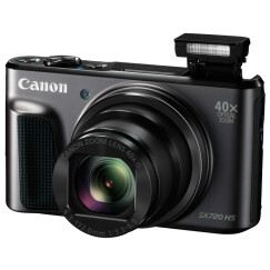 佳能（Canon）PowerShot SX720 HS  数码相机黑色 （约2030万像素/40倍光学变焦）