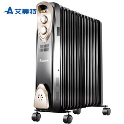 艾美特（Airmate）取暖器家用/电暖器/电热油汀/暖气片 13片加宽可烘衣