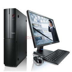 联想(Lenovo) 联想台式电脑ThinkCentre E73S商用办公台式电脑整机 i5-4440S 4G 500G 集显 主机(含键鼠)+21.5英寸显示器