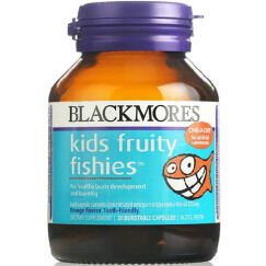 澳洲进口 澳佳宝（Blackmores）儿童果味鱼油胶囊 30粒