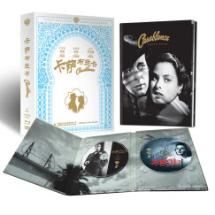 卡萨布兰卡珍藏版（含48P原版精美影像画册）（蓝光碟BD50+DVD）