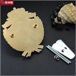 月中影 汽车中网标 皇冠盾牌麦穗中网标 改装专用前脸中网金属装饰标 皇家盾牌创意中网车标 长城哈弗H7 哈弗H6运动版 哈弗H6升级版 汽车专用皇冠盾牌麦穗金属中网标车标