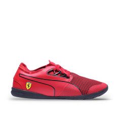 PUMA彪马官方 男女同款情侣赛车鞋 PUMA X FERRARI 305780 亮红色-黑色-黑色02 42