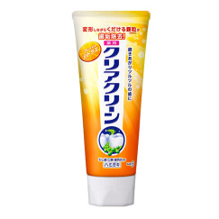 花王（KAO）日本进口牙膏固齿护牙龈 颗粒净白 保护牙齿清新口气 柑橘香型 130g
