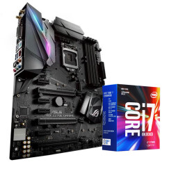 华硕ROG STRIX Z270E GAMING 主板+英特尔酷睿四核I7-7700k 盒装CPU处理器