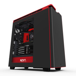 恩杰 NZXT H440 黑色 中塔式机箱（钢化面板/水冷支持/电源仓/侧透/支持长显卡）