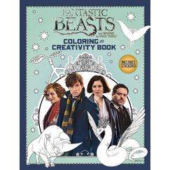 Fantastic Beasts and Where to Find Them: Coloring and Creativity Book 神奇动物在哪里:涂色创意书 英文原版