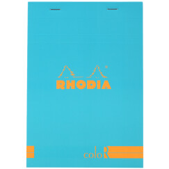 Rhodia 罗地亚 法国彩色封皮上翻横线米黄纸张笔记本 土耳其蓝N16 A5 16967