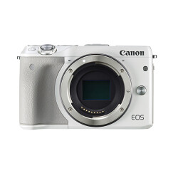佳能（canon）微型可换镜数码相机 微单/单电相机 EOS M3单机身/不含镜头(拆机版)白色