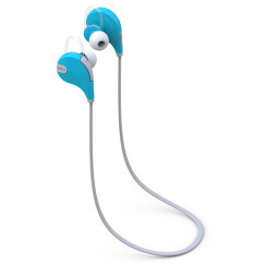 QCY QY7 运动耳机 音乐耳机 无线蓝牙耳机 蓝牙4.1 立体声 入耳式佩戴 通用 蓝牙耳机 蓝灰色