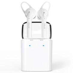 毕亚兹(BIAZE) 苹果耳机 迷你蓝牙4.2入耳式 双耳挂手机耳塞 适用iPhone8/X/iPhone7/7plus/6/6plus D18-白色