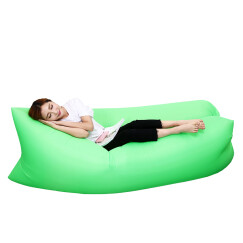图跃（TUYUE）户外懒人快速充气床船 沙滩沙发 便携式口袋充气垫兜风式可折叠办公室午休床 绿色
