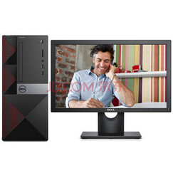 戴尔(DELL) Vostro 3668系列酷睿G4560/i3/i5四核游戏台式机电脑 SP2318H(23英寸IPS升降旋转) R1838 i5/8G/1T/DVD/2G独显