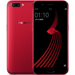 【移动赠费版】OPPO R11 4G+64G 移动联通电信4G手机 双卡双待 热力红色