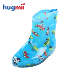 hugmii¶Ì¿î¶ùͯÓêЬÄÐͯŮͯÓêÑ¥·À»¬Ó¤Ó×¶ù±¦±¦¿¨Í¨Ë®Ð¬ À¶É«Æû³µ ÄÚ³¤16cm