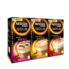 雀巢（ Nestle） 金牌咖啡5条*3味6盒超值组合