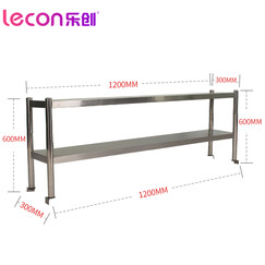 ÀÖ´´£¨lecon£©ÉÌÓñ£ÏÊÀ䲨Àä¶³²»Ðâ¸Ö¹¤×÷̨ÎÔʽ±ù¹ñ³ø·¿Æ½Àä²Ù×÷̨±ùÏäË®°Ę́±ù¹ñÄ̲èµê Ë«²ã ²ã¼Üµ¥ÅIJ»·¢»õ