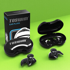 ÍØÊ¤(TOSWIM)רҵÓÎÓ¾¶úÈûÈáÈíÊæÊÊÖзÀË®¶úÑ×Ï´Ôè±Ø±¸Ñ§ÓÎÓ¾×°±¸ TS61900197 Ò¹ÉîºÚ
