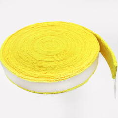 品特（pincinet） 品特毛巾手胶 超细纤维吸汗带 大盘装握柄皮10米长 黄色10米（送打底膜和封口胶）