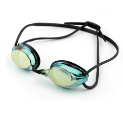英发（YINGFA） 泳镜男女通用游泳眼镜(含儿童)高清防雾防水镀膜竞赛训练游泳镜 绿色泳镜 均码