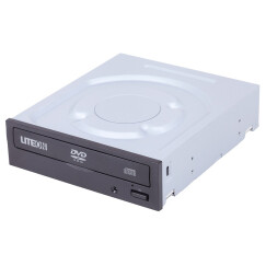 建兴（LITEON）18倍速 SATA接口 内置DVD光驱 台式机光驱 黑色(支持WindowsXP/7/8/10系统/IHDS118)
