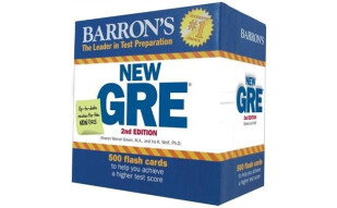 Barron's New GRE Flash Cards, 2nd Edition 